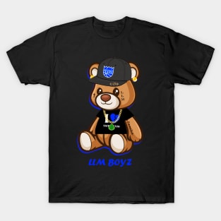 LLM BOYZ BEAR BLUE T-Shirt